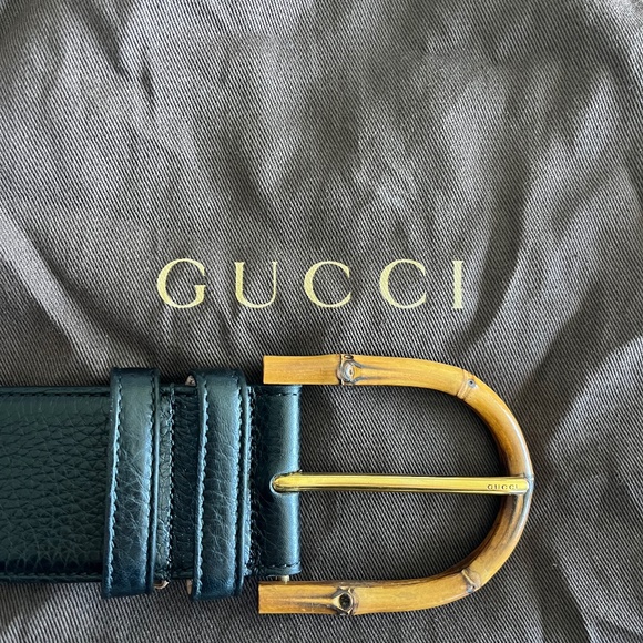 Authentic Bamboo Gucci belt - Picture 1 of 11